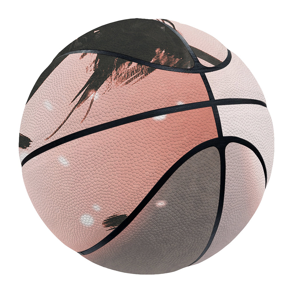 Sunset Japanese Samurai Print Basketball