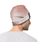 Sunset Japanese Samurai Print Beanie