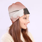 Sunset Japanese Samurai Print Beanie