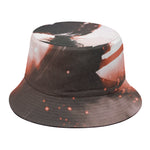 Sunset Japanese Samurai Print Bucket Hat