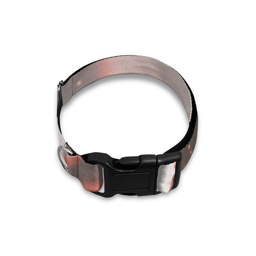 Sunset Japanese Samurai Print Dog Collar