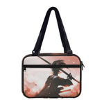 Sunset Japanese Samurai Print Double Strap Bible Bag