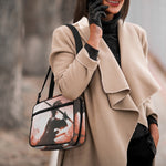 Sunset Japanese Samurai Print Double Strap Bible Bag