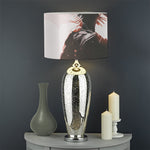 Sunset Japanese Samurai Print Drum Lamp Shade