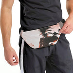 Sunset Japanese Samurai Print Fanny Pack
