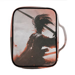 Sunset Japanese Samurai Print Front Pocket Bible Bag