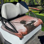 Sunset Japanese Samurai Print Golf Cart Seat Cover