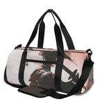 Sunset Japanese Samurai Print Gym Bag