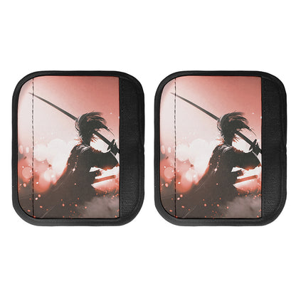 Sunset Japanese Samurai Print Handle Covers