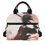 Sunset Japanese Samurai Print Insulated Lunch Bag