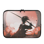 Sunset Japanese Samurai Print Laptop Sleeve