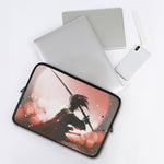 Sunset Japanese Samurai Print Laptop Sleeve