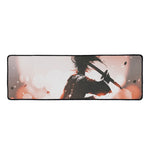Sunset Japanese Samurai Print Long Kitchen Mat