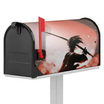 Sunset Japanese Samurai Print Mailbox Cover