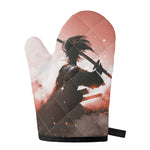 Sunset Japanese Samurai Print Single Oven Mitt