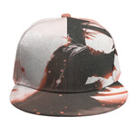 Sunset Japanese Samurai Print Snapback Cap