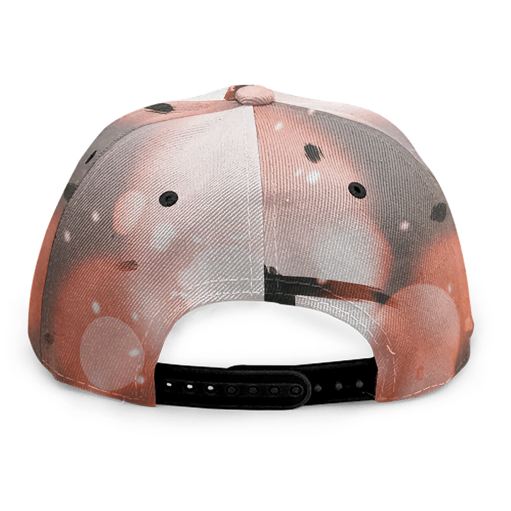 Sunset Japanese Samurai Print Snapback Cap