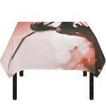 Sunset Japanese Samurai Print Tablecloth