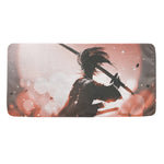 Sunset Japanese Samurai Print Towel