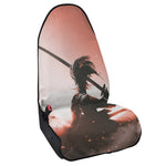 Sunset Japanese Samurai Print Waterproof Car Seat Cover