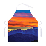 Sunset Mountain Print Adjustable Apron