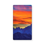 Sunset Mountain Print Baby Crib Sheet