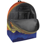 Sunset Mountain Print Backpack