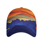 Sunset Mountain Print Baseball Cap