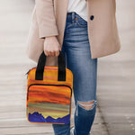 Sunset Mountain Print Bible Tote Bag