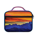 Sunset Mountain Print Briefcase Bible Bag