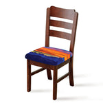 Sunset Mountain Print Chair Cushion Cover