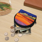 Sunset Mountain Print Coin Purse