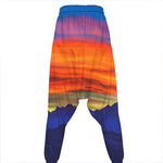 Sunset Mountain Print Hammer Pants