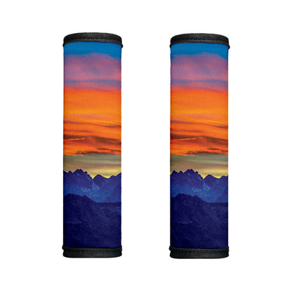 Sunset Mountain Print Handle Covers