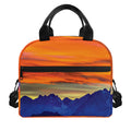 Sunset Mountain Print Insulated Lunch Bag