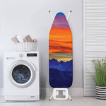 Sunset Mountain Print Ironing Board Cover