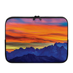 Sunset Mountain Print Laptop Sleeve