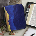 Sunset Mountain Print Leather Bible Cover