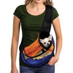 Sunset Mountain Print Pet Sling Carrier