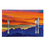 Sunset Mountain Print Placemat