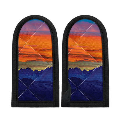 Sunset Mountain Print Skillet Handle Cover