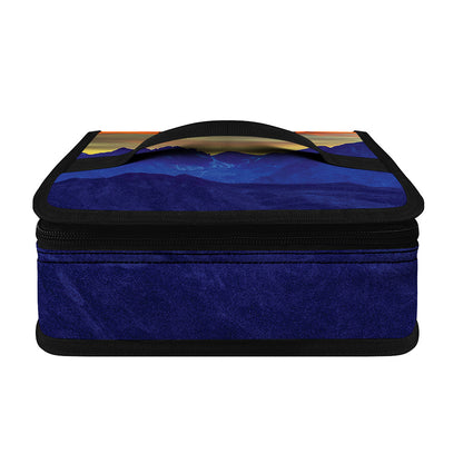 Sunset Mountain Print Small Lunch Bag