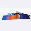Sunset Mountain Print Sports Towel