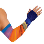 Sunset Mountain Print Sun Protection Arm Sleeves