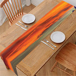 Sunset Mountain Print Table Runner
