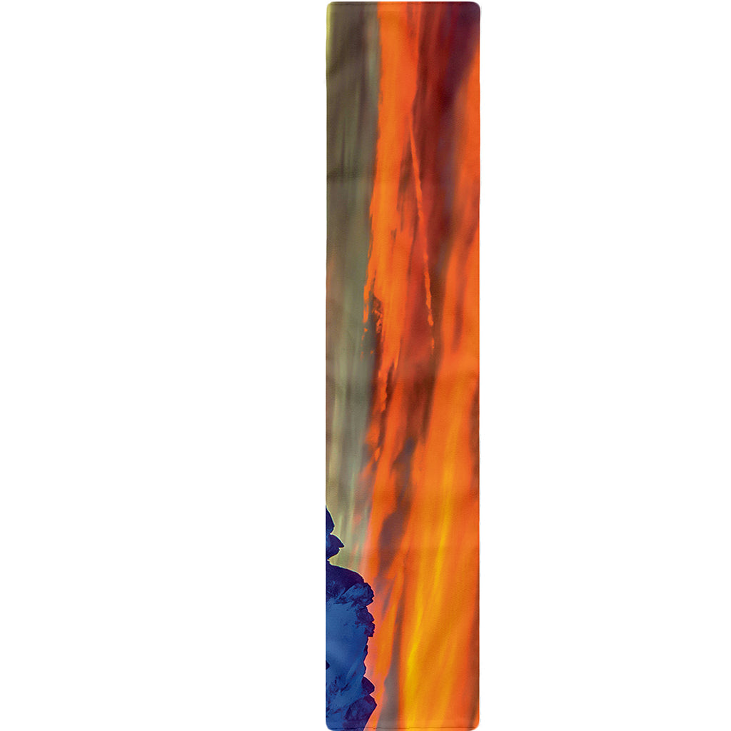 Sunset Mountain Print Table Runner