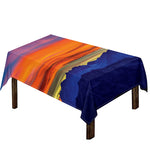Sunset Mountain Print Tablecloth