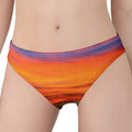 Sunset Mountain Print Women's Panties