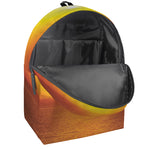 Sunset Over Sea Print Backpack