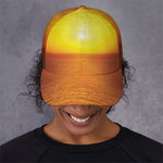 Sunset Over Sea Print Baseball Cap